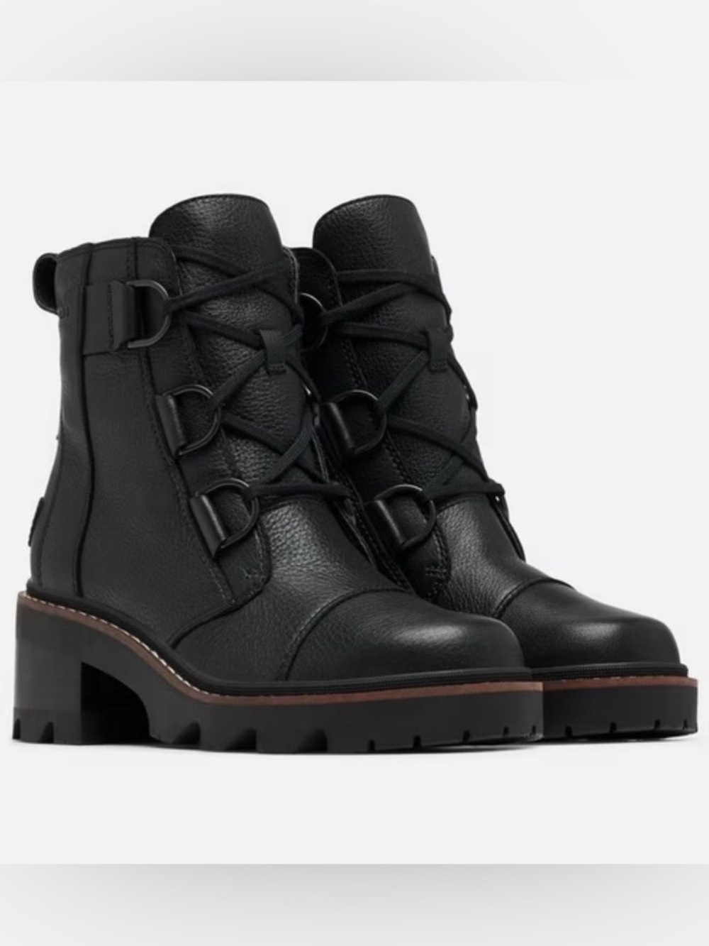 NWT SOREL Joan Now™ Lace-Up Waterproof Women's Bootie- Size 5.5